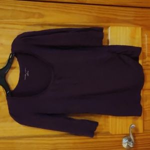 New York & Company Purple Shirt